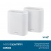 Бесшовный Mesh роутер Asus EBM68 (EBM68 (W-2-PK)) AX7800 100/1000/2500BASE-T белый (упак.:2шт)
