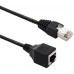 Патч-корд Buro BU-C5EXTND-1M-B UTP cat.5E solid 1м черный RJ-45 (m)-RJ-45 (f)
