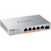 Коммутатор Zyxel XMG-105HP-EU0101F (L2) 5x2.5Гбит/с 1SFP+ 4PoE++ 70W неуправляемый
