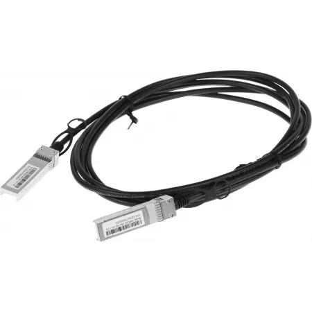 Кабель TP-Link SM5220-3M 10Гбит/с stranded 3м черный SFP+-SFP+