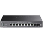 Коммутатор TP-Link Omada SG2210XMP-M2 (L2+) 8x2.5Гбит/с 4xКомбо(10GBase-T/SFP+) 2SFP+ 8PoE+ 160W управляемый