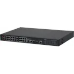 Коммутатор Dahua DH-S4228-24GT-360 (L2) 28x1Гбит/с 2SFP 24PoE 360W управляемый