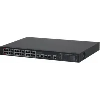 Коммутатор Dahua DH-S4228-24GT-360 (L2) 28x1Гбит/с 2SFP 24PoE 360W управляемый