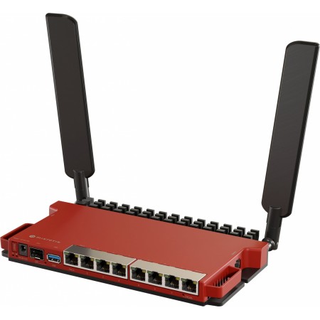 Роутер беспроводной MikroTik L009UiGS-2HaxD-IN AX600 10/100/1000BASE-TX красный
