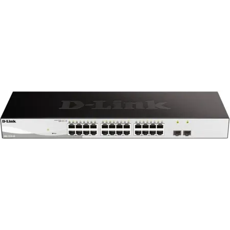 Коммутатор D-Link DGS-1210-26/FL2A (L2) 24x1Гбит/с 2SFP управляемый