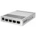 Коммутатор MikroTik CRS305-1G-4S+IN (L3) 1x1Гбит/с 4xКомбо(10GBase-T/SFP+) 4SFP+ управляемый