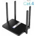 Роутер беспроводной Cudy LT500 AC1200 10/100BASE-TX/4G cat.4 черный