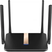 Роутер беспроводной Cudy LT500D AC1200 10/100BASE-TX/4G cat. 4 черный