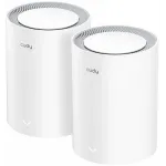 Бесшовный Mesh роутер Cudy M3000(2-PACK) AX3000 10/100/1000/2500BASE-T белый (упак.:2шт)