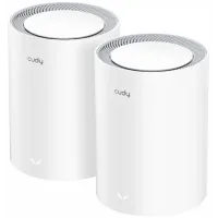 Бесшовный Mesh роутер Cudy M3000(2-PACK) AX3000 10/100/1000/2500BASE-T белый (упак.:2шт)