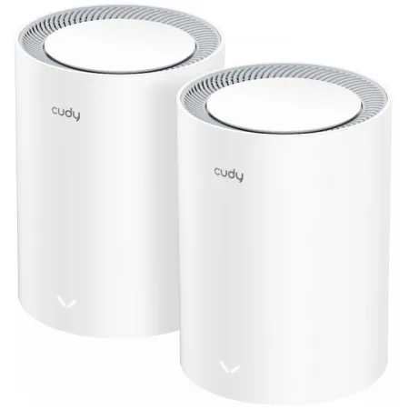Бесшовный Mesh роутер Cudy M3000(2-PACK) AX3000 10/100/1000/2500BASE-T белый (упак.:2шт)