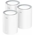 Бесшовный Mesh роутер Cudy M3000(3-PACK) AX3000 100/1000/2500BASE-T белый (упак.:3шт)