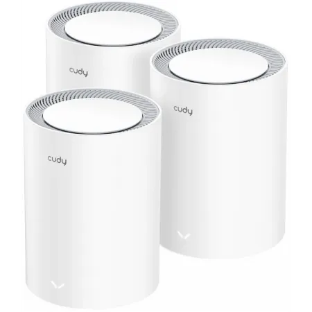 Бесшовный Mesh роутер Cudy M3000(3-PACK) AX3000 100/1000/2500BASE-T белый (упак.:3шт)