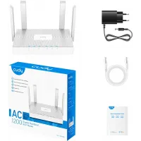 Роутер беспроводной Cudy WR1300E AC1200 10/100/1000 белый