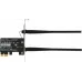 Сетевой адаптер Wi-Fi + Bluetooth Mercusys MA86XE AXE5400 PCI Express (ант.внеш.несъем.) 2ант.