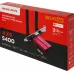 Сетевой адаптер Wi-Fi + Bluetooth Mercusys MA86XE AXE5400 PCI Express (ант.внеш.несъем.) 2ант.