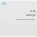 Интернет-центр ZTE K10 10/100TX/4G/3G/LTE cat. 4 белый