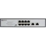 Коммутатор Origo OS2210P/120W OS2210P/120W/A1A (L2+) 10x1Гбит/с 8PoE+ 120W неуправляемый