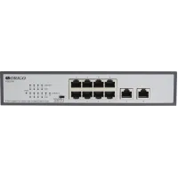 Коммутатор Origo OS2210P/120W OS2210P/120W/A1A (L2+) 10x1Гбит/с 8PoE+ 120W неуправляемый