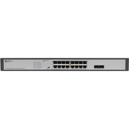 Коммутатор Origo OS2218FP/200W OS2218FP/200W/A1A (L2) 16x1Гбит/с 2SFP 16PoE+ 250W неуправляемый