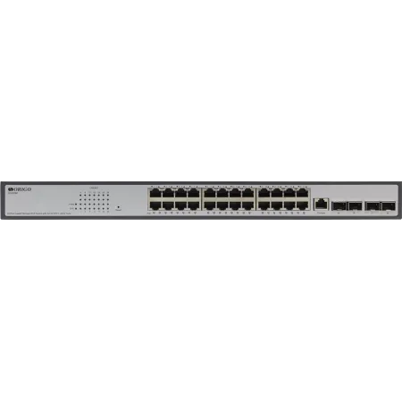 Коммутатор Origo OS3228P/250W OS3228P/250W/A1A (L3) 24x1Гбит/с 4x10Гбит/с 4SFP+ 250W управляемый
