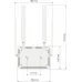 Роутер беспроводной Keenetic Runner 4G (KN-2212) N300 10/100BASE-TX/4G cat.4 белый