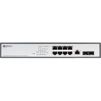 Коммутатор Origo OS3110P OS3110P/135W/A1A (L2) 8x1Гбит/с 2xКомбо(1000BASE-T/SFP) 2SFP 8PoE 8PoE+ 135W управляемый