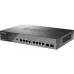Коммутатор D-Link DSS-200G-10MP/A1A (L2) 8x1Гбит/с 2SFP 8PoE+ 130W настраиваемый