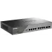 Коммутатор D-Link DSS-200G-10MP/A1A (L2) 8x1Гбит/с 2SFP 8PoE+ 130W настраиваемый