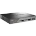 Коммутатор D-Link DSS-200G-10MPP/A1A (L2) 8x1Гбит/с 2SFP 8PoE++ 242W настраиваемый