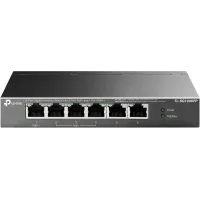 Коммутатор TP-Link TL-SG1006PP (L2) 6x1Гбит/с 3PoE+ 1PoE++ 64W неуправляемый