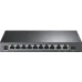 Коммутатор TP-Link TL-SL1311P (L2) 8x100Мбит/с 2x1Гбит/с 1x10Гбит/с 1SFP 8PoE+ 65W неуправляемый