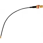 Кабель MikroTik ACSMAUFL solid Cu 0.13м черный outdoor U.fl (m)-SMA (f) Кабель MikroTik ACSMAUFL solid Cu 0.13м черный outdoor U.fl (m)-SMA (f)