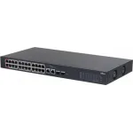 Коммутатор Dahua DH-CS4226-24ET-240 (L2) 24x100Мбит/с 2x1Гбит/с 2xКомбо(1000BASE-T/SFP) 240W управляемый