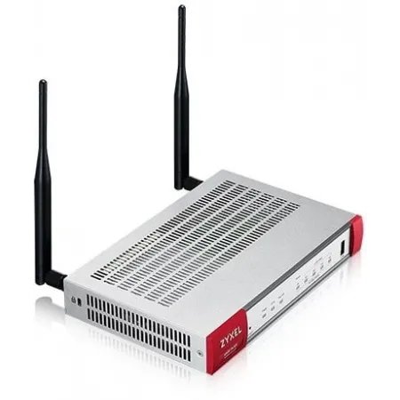 Межсетевой экран Zyxel USG Flex 100AX (USGFLEX100AX-EUCI01F) AX1800 10/100/1000BASE-TX серебристый