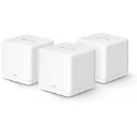 Бесшовный Mesh роутер Mercusys Halo H60X(3-pack) AX1500 10/100/1000BASE-TX белый (упак.:3шт)