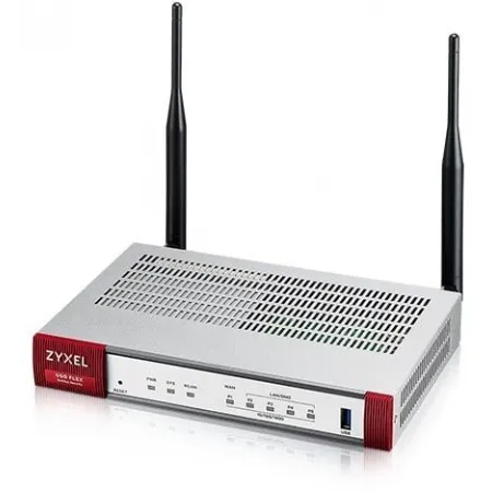 Межсетевой экран Zyxel USG Flex 50AX (USGFLEX50AX-EUCI01F) AX1800 10/100/1000BASE-TX серебристый