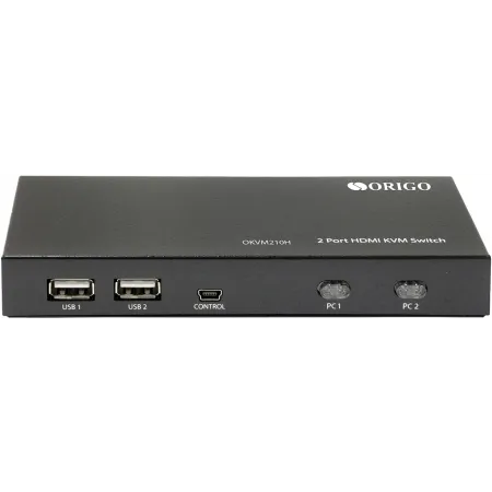 Переключатель Origo OKVM210H (OKVM210H/A1A) 2-портовый KVM-переключатель с портами HDMI и USB
