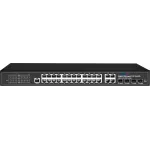 Коммутатор Trassir TR-NS24284C-400-24PoE (L2) 24x1Гбит/с 4xКомбо(1000BASE-T/SFP) 24PoE 400W управляемый