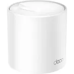 Бесшовный Mesh роутер TP-Link Deco X60(1-pack) AX5400 10/100/1000BASE-TX белый