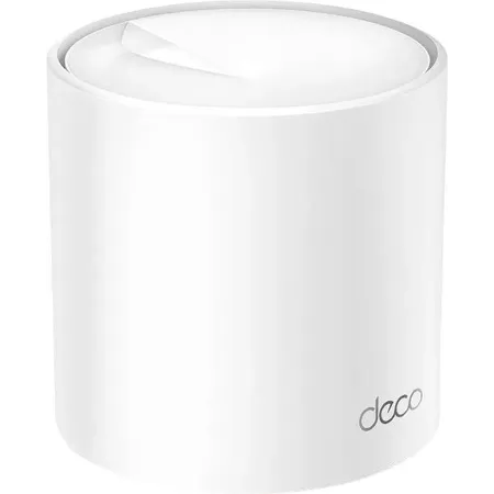 Бесшовный Mesh роутер TP-Link Deco X60(1-pack) AX5400 10/100/1000BASE-TX белый