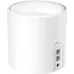 Бесшовный Mesh роутер TP-Link Deco X60(1-pack) AX5400 10/100/1000BASE-TX белый