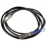 Кабель DAC MikroTik XQ+DA0003 100Гбит/с пассив. 3м черный QSFP28-QSFP28