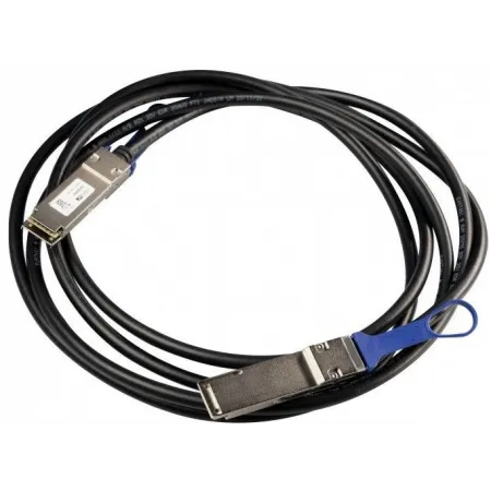 Кабель DAC MikroTik XQ+DA0003 100Гбит/с пассив. 3м черный QSFP28-QSFP28