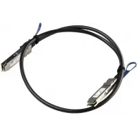 Кабель DAC MikroTik XQ+DA0001 100Гбит/с пассив. 1м черный QSFP28-QSFP28