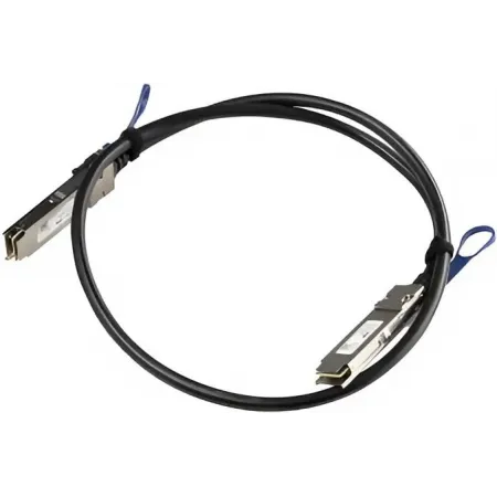 Кабель DAC MikroTik XQ+DA0001 100Гбит/с пассив. 1м черный QSFP28-QSFP28