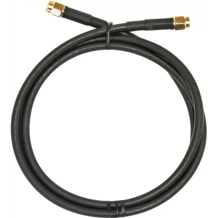 Кабель MikroTik SMASMA 1м черный SMA (m)-SMA (m)