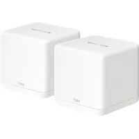 Бесшовный Mesh роутер Mercusys Halo H60X(2-pack) AX1500 10/100/1000BASE-TX белый (упак.:2шт)
