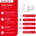 Бесшовный Mesh роутер Mercusys Halo H32G(3-pack) AC1200 100/1000/10000BASE-T белый (упак.:3шт)