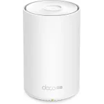 Бесшовный Mesh роутер TP-Link Deco X10-4G (DECO X10-4G(1-PACK)) AX1500 10/100/1000BASE-TX cat.6 белый
